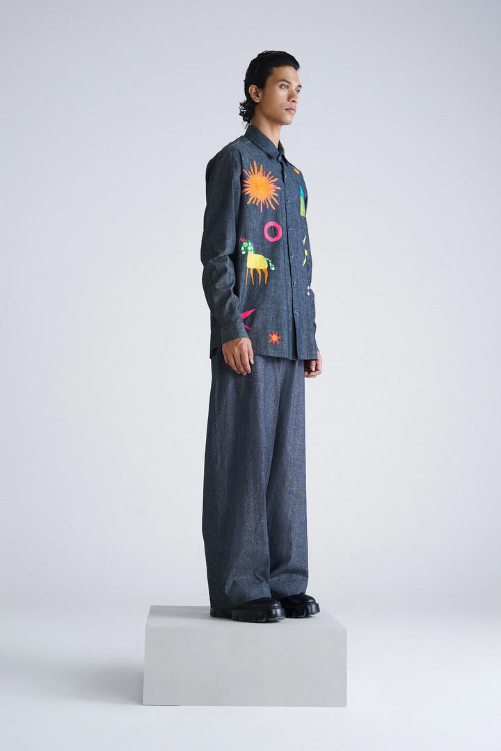 KIDOODLE FULL SLEEVE SHIRT