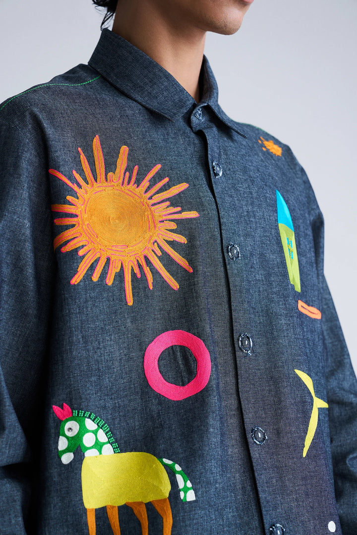 KIDOODLE FULL SLEEVE SHIRT