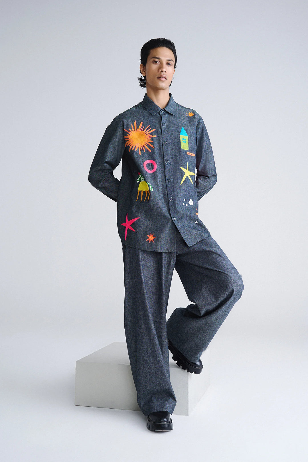 KIDOODLE FULL SLEEVE SHIRT