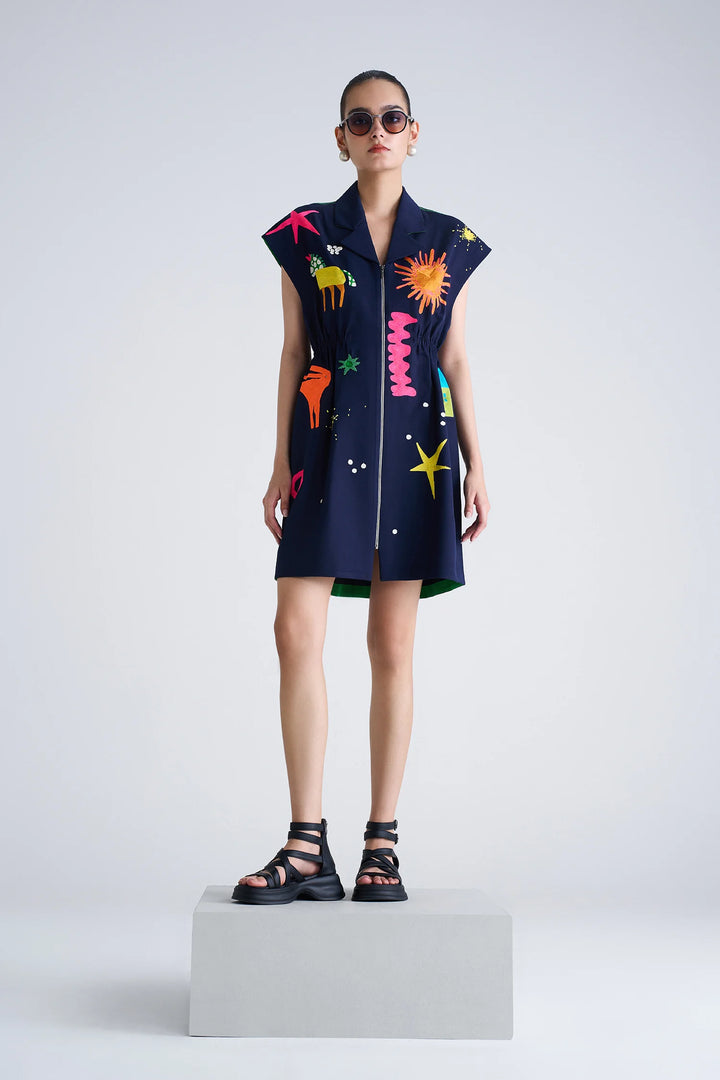 KIDOODLE ROBE DRESS