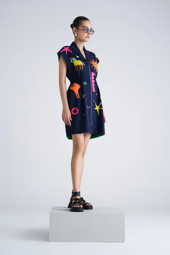 KIDOODLE ROBE DRESS