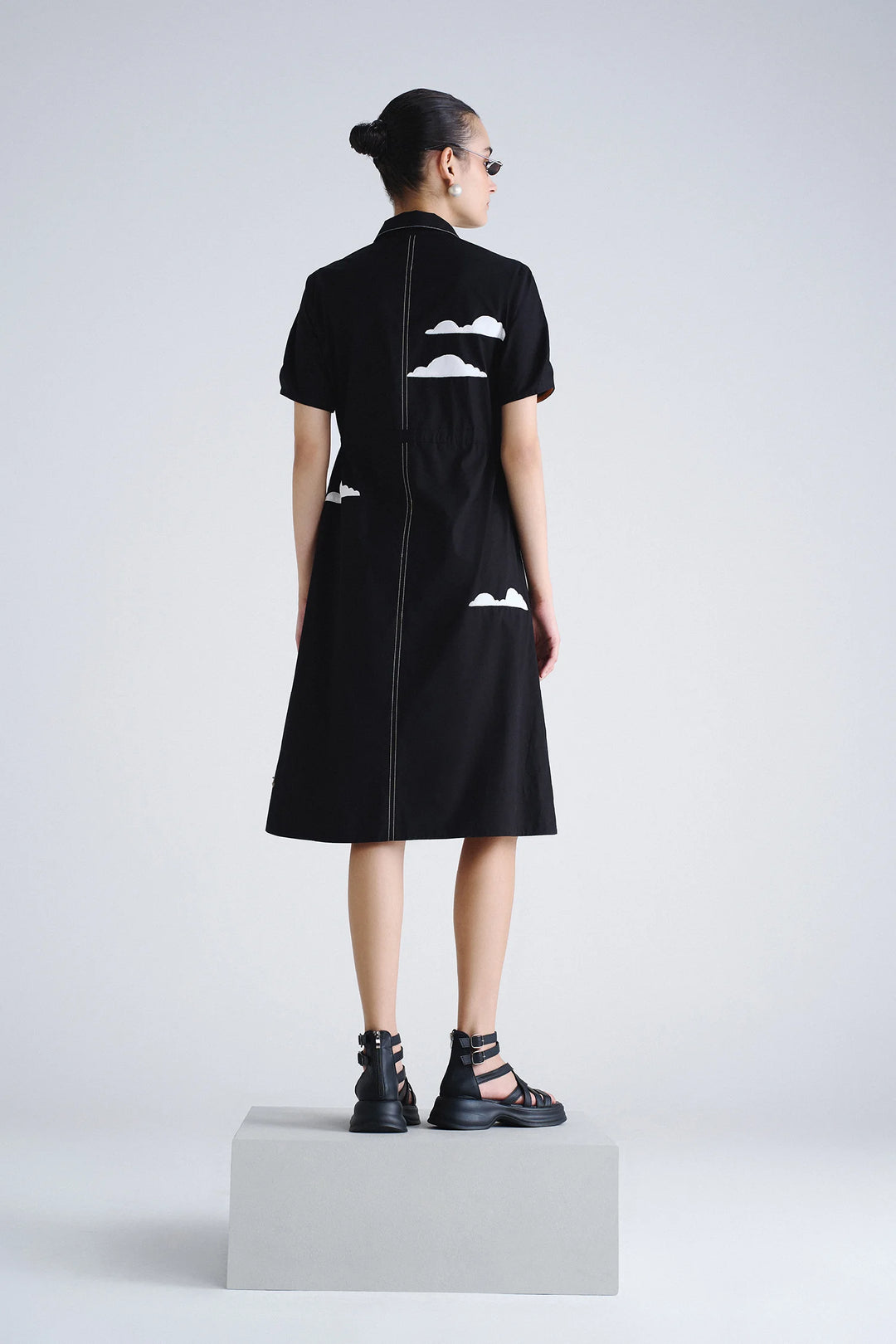 SUN AND SPICE MIDI DRESS