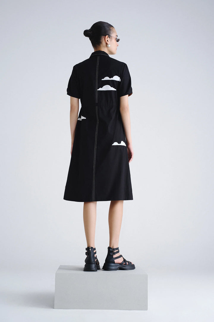 SUN AND SPICE MIDI DRESS
