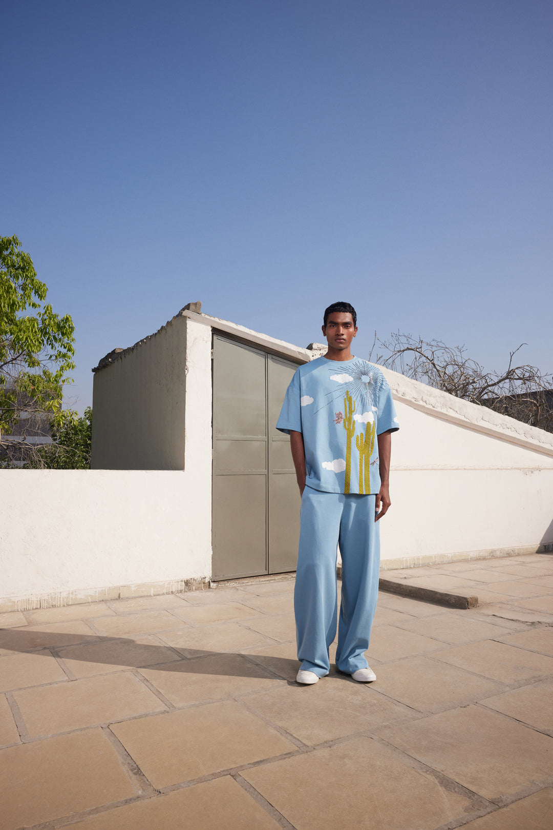 BAGGY PANTS OF ( CACTUS BOXY T-SHIRT )