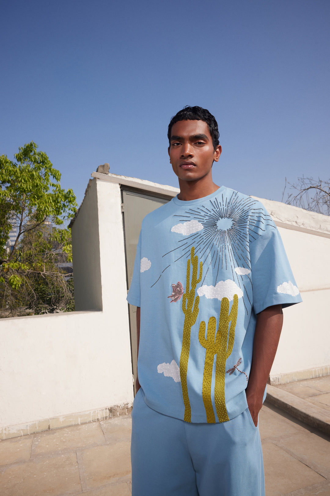 BAGGY PANTS OF ( CACTUS BOXY T-SHIRT )