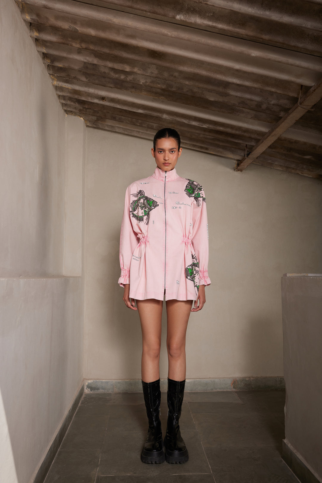 BIG FISH JACKET DRESS