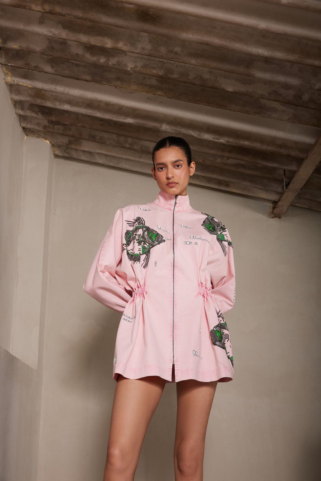 BIG FISH JACKET DRESS