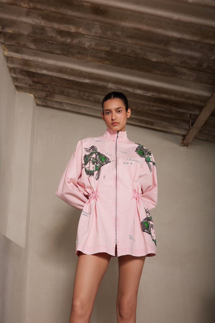 BIG FISH JACKET DRESS