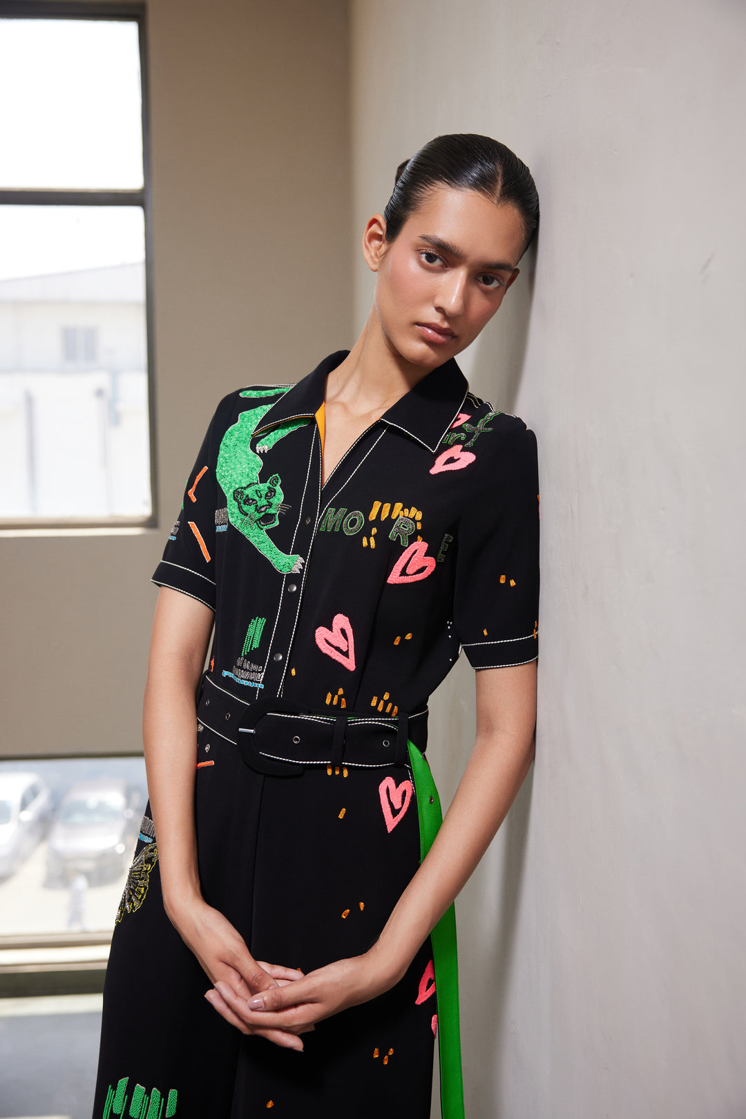 FUNKY PANTHER JUMPSUIT