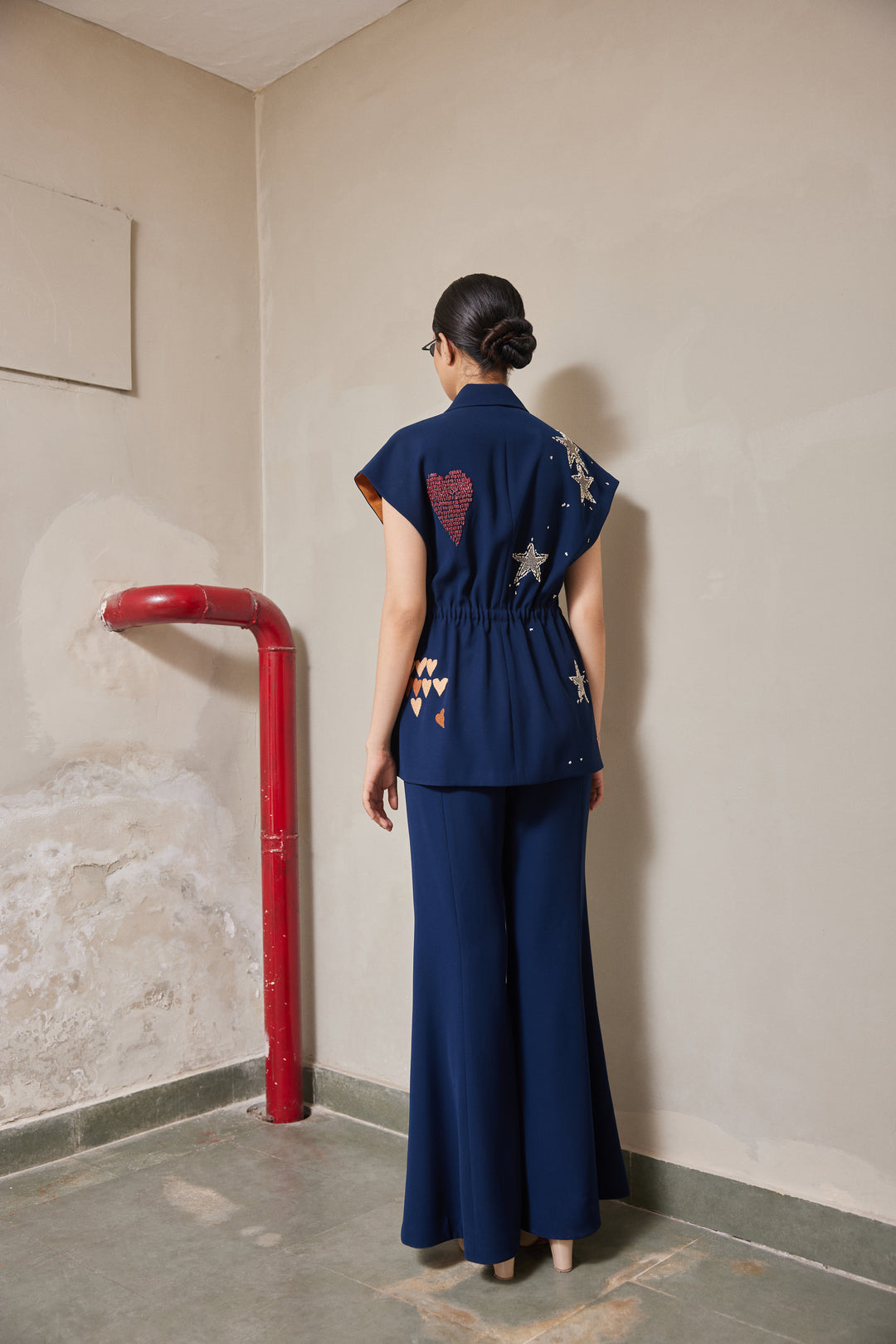 HEART AND STAR ROBE JACKET