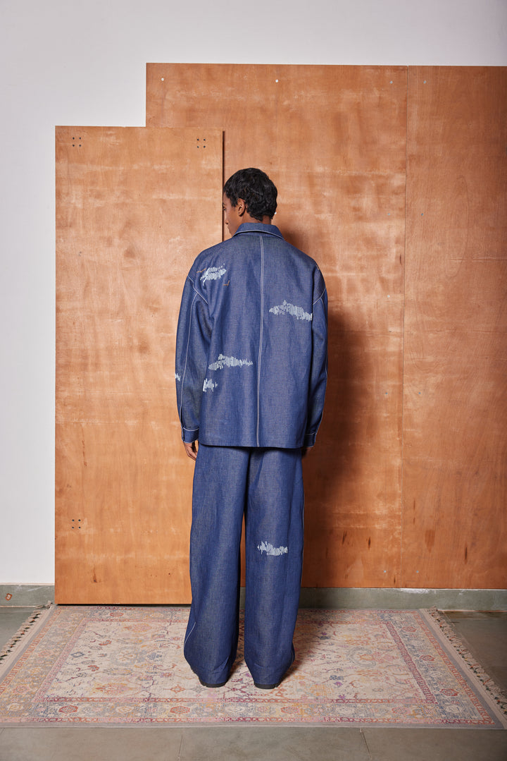 OUTHOUSE JACKET WITH BAGGY PANTS