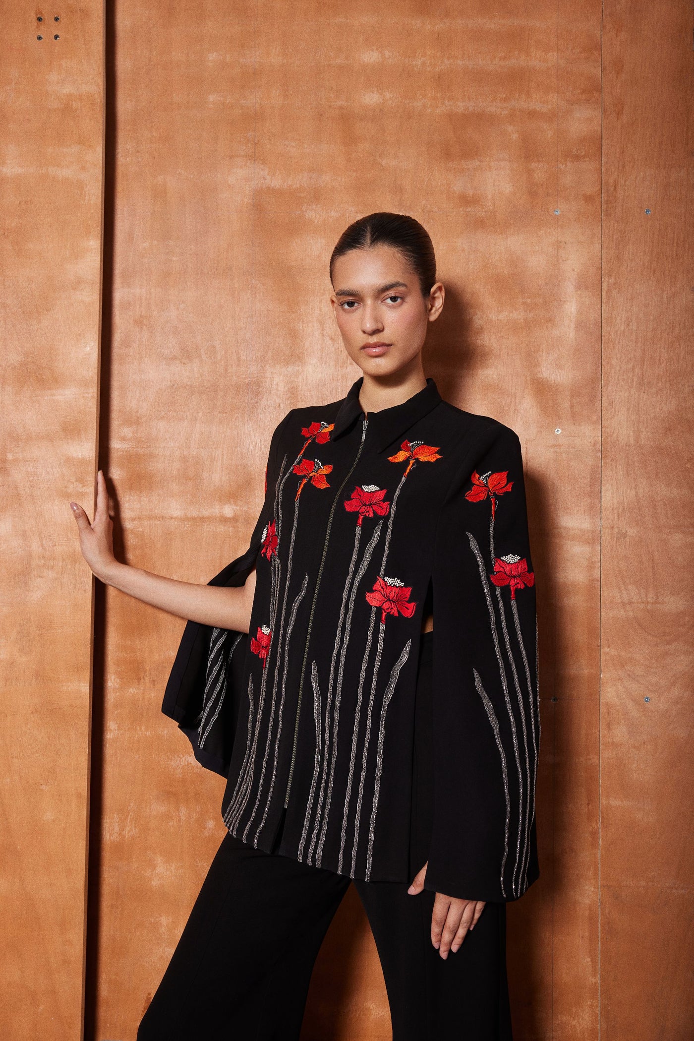 BELL BOTTOM PANTS OF ( NARCISSUS GARDEN CAPE )