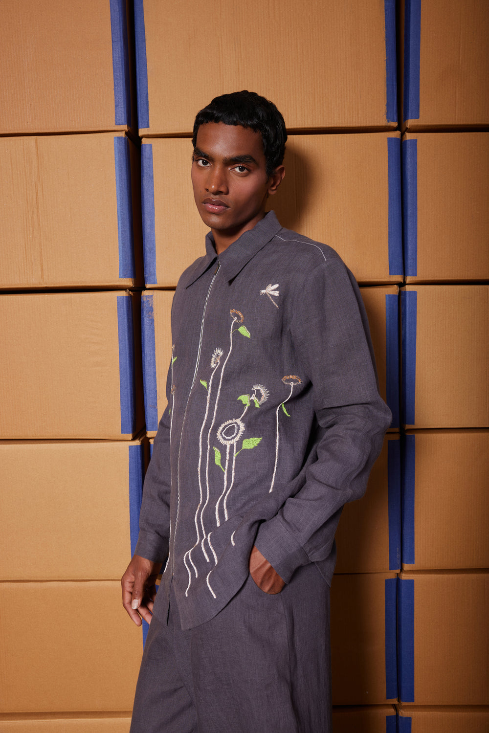 GENTLE GARDEN FULL SLEEVE SHIRT