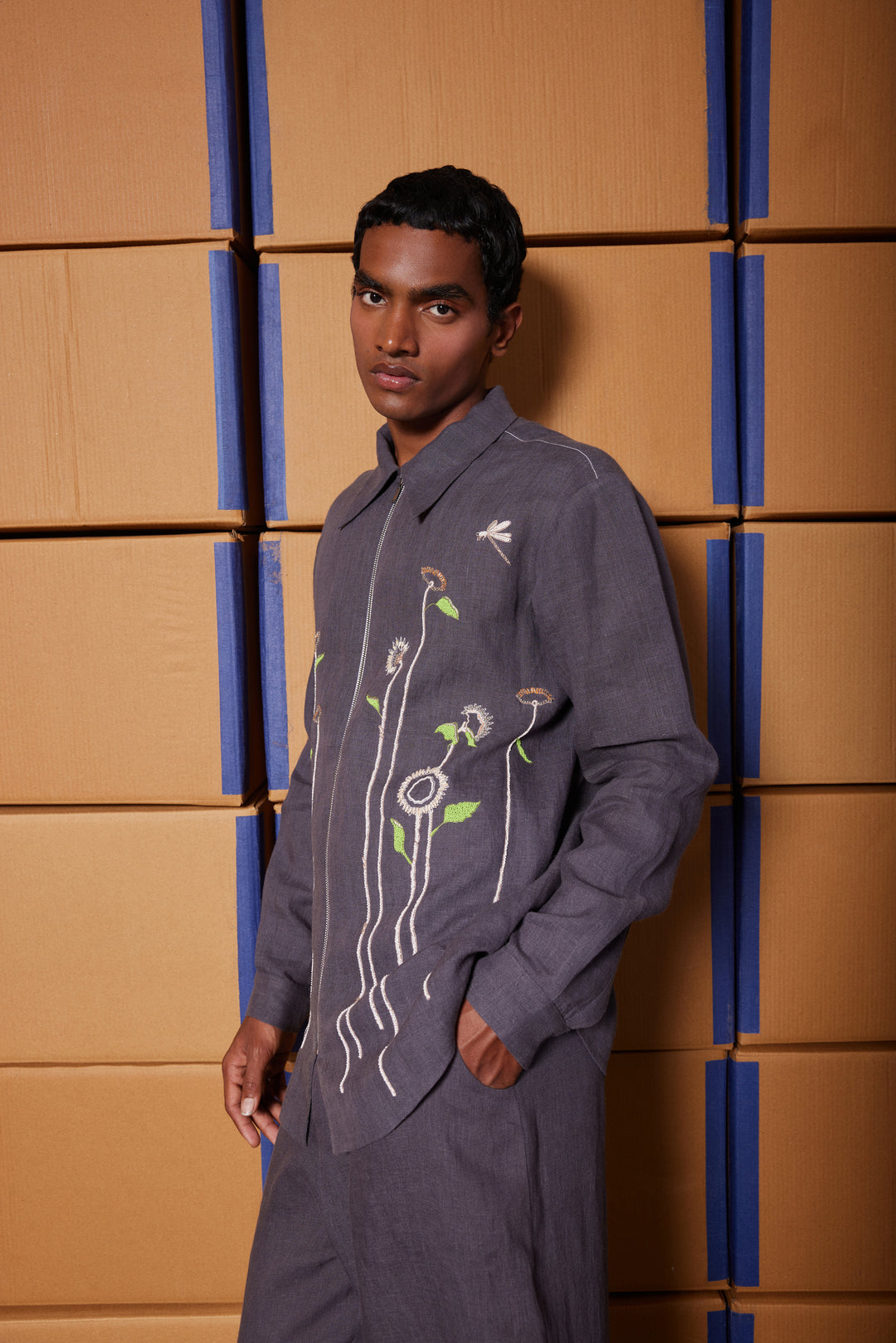 GENTLE GARDEN FULL SLEEVE SHIRT