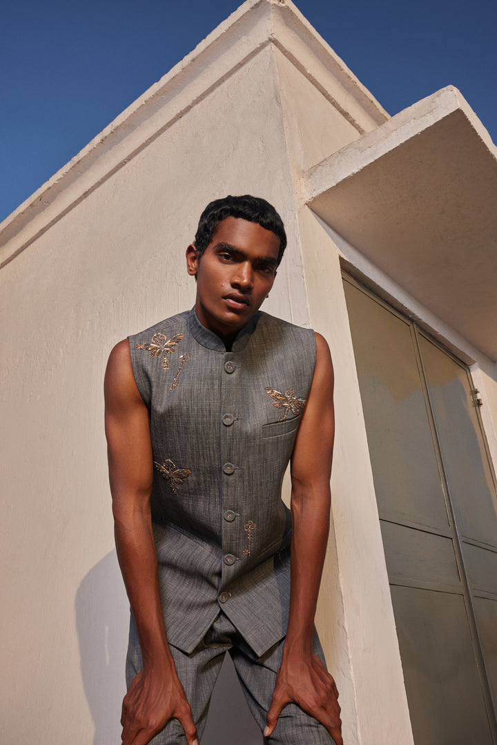 BUTTERKEY NEHRU JACKET