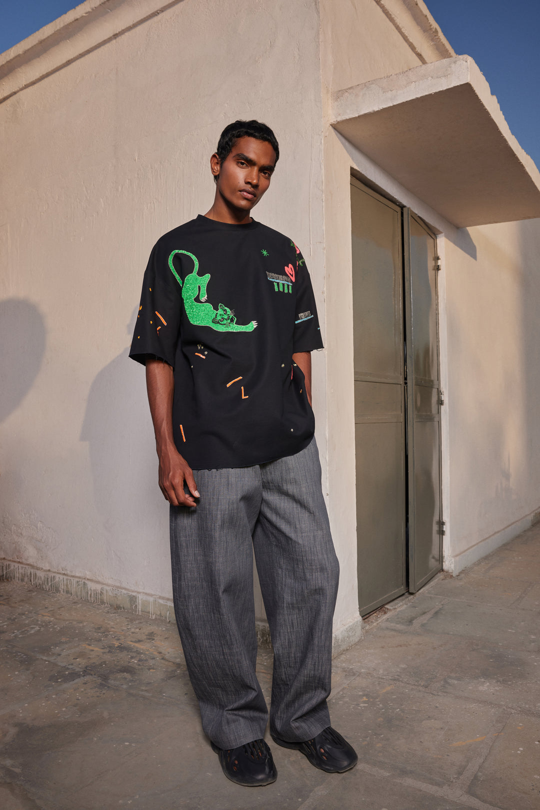FUNKY PANTHER BOXY TSHIRT