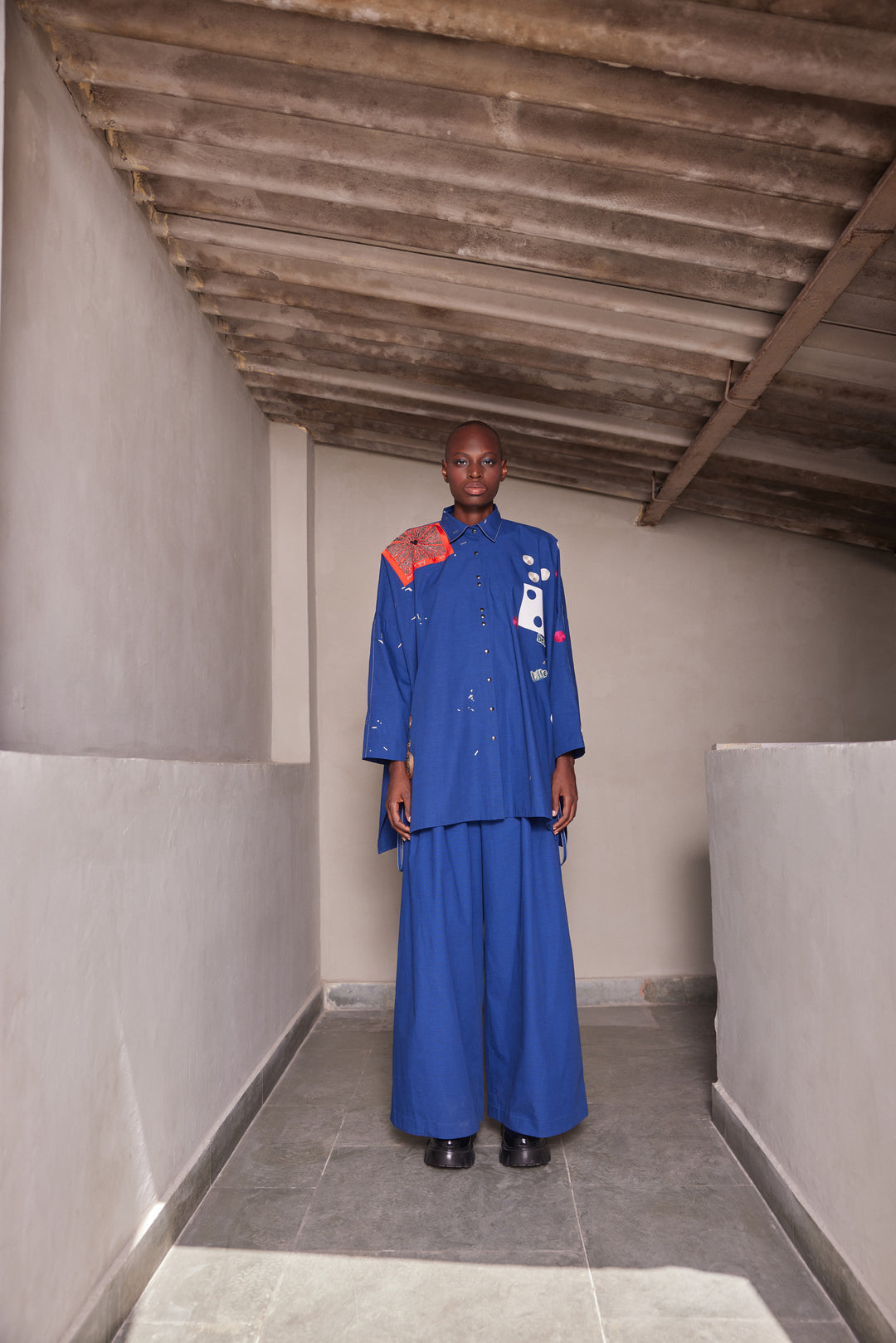 FREE LOW PANTS OF( HEART, TELEPHONE AND TEXT OVERSIZED SHIRT WITH STRING )