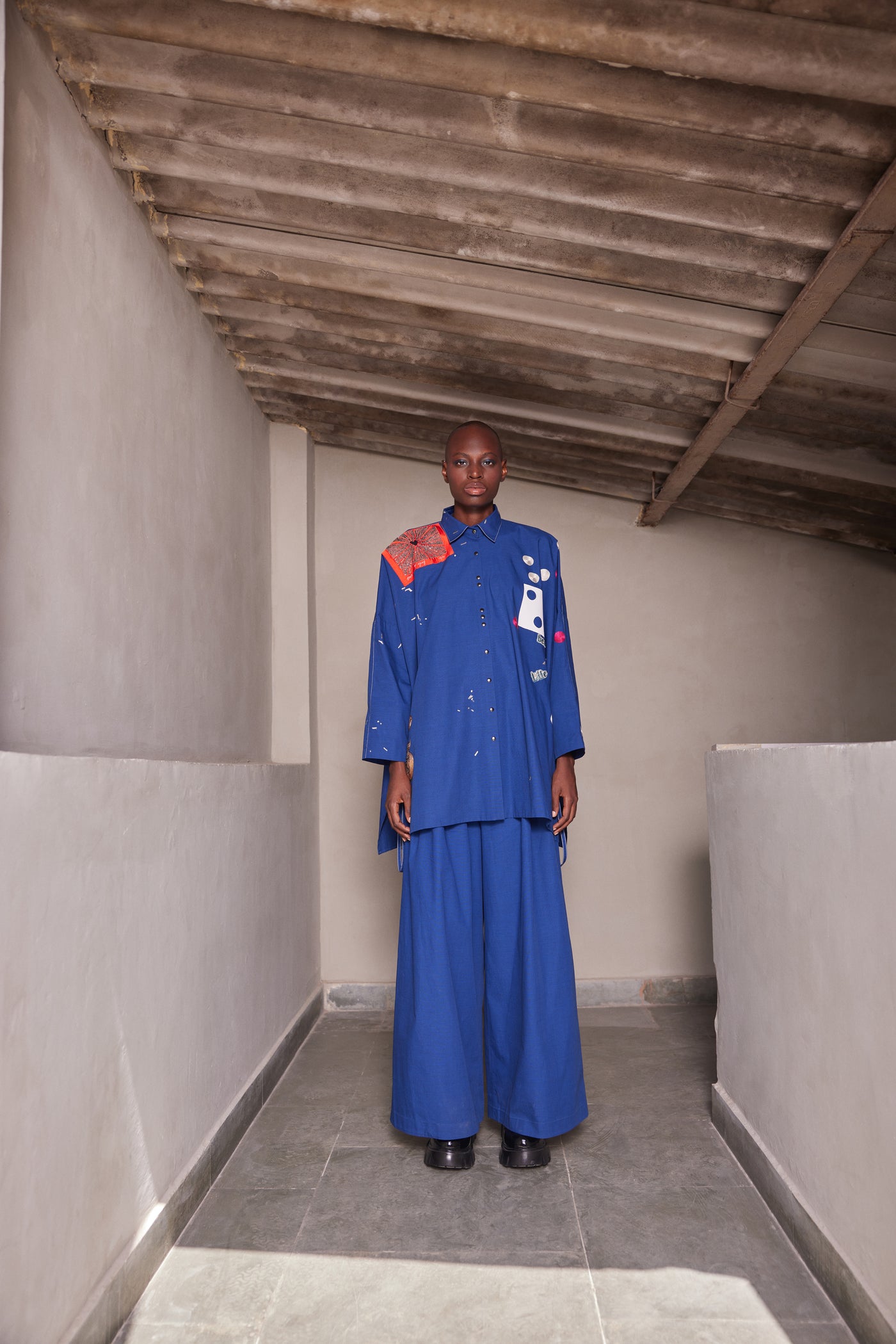 FREE LOW PANTS OF( HEART, TELEPHONE AND TEXT OVERSIZED SHIRT WITH STRING )