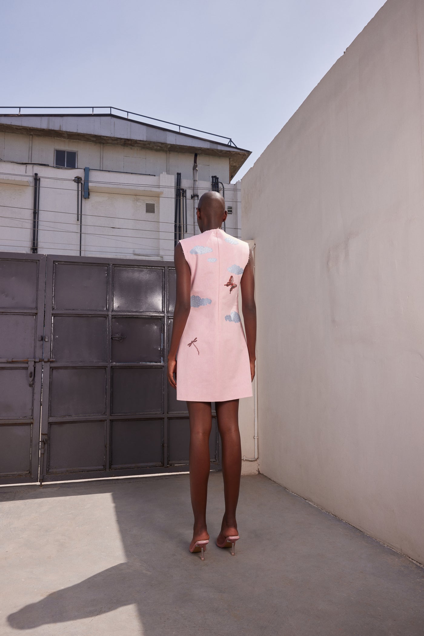 CACTUS SLEEVELESS MINI DRESS