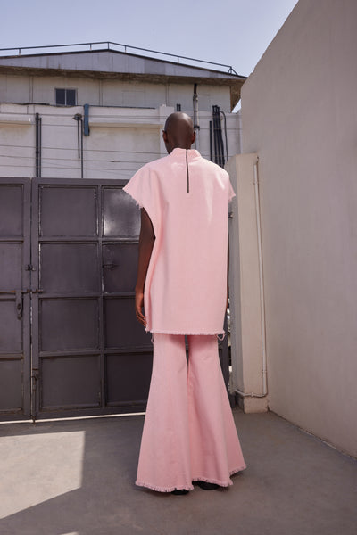 INSECT OVERSIZED T-SHIRT WITH BELL BOTTOM PANTS