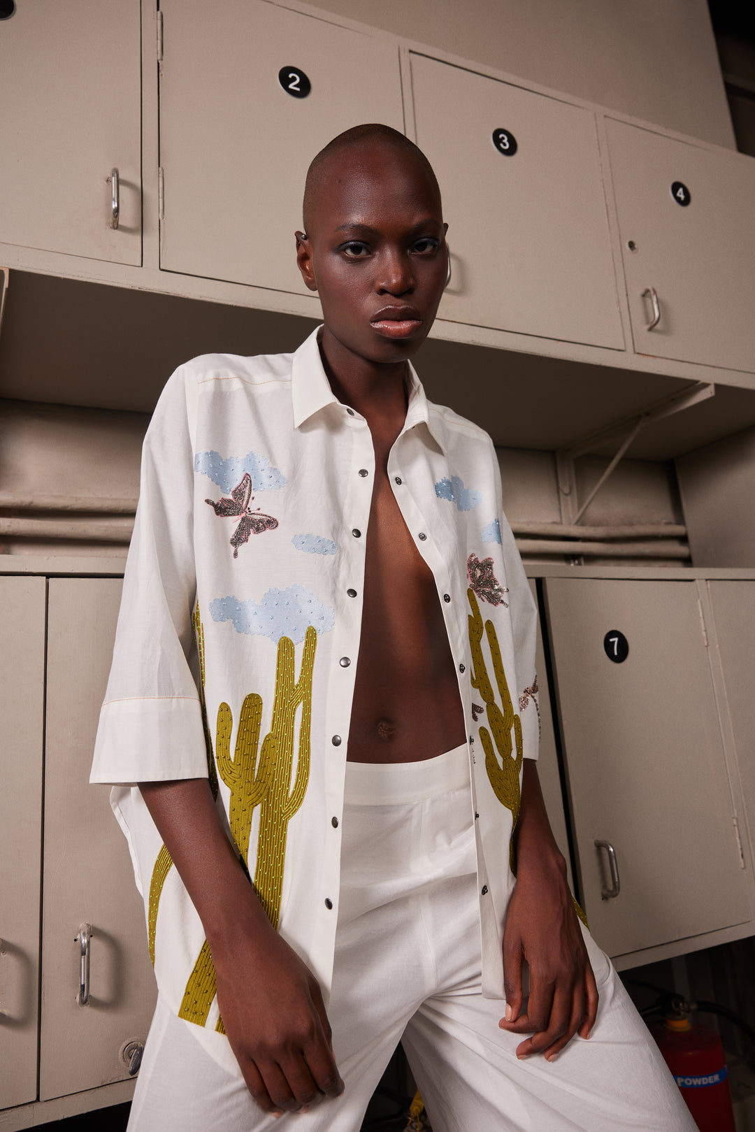 CACTUS HIGH LOW SHIRT