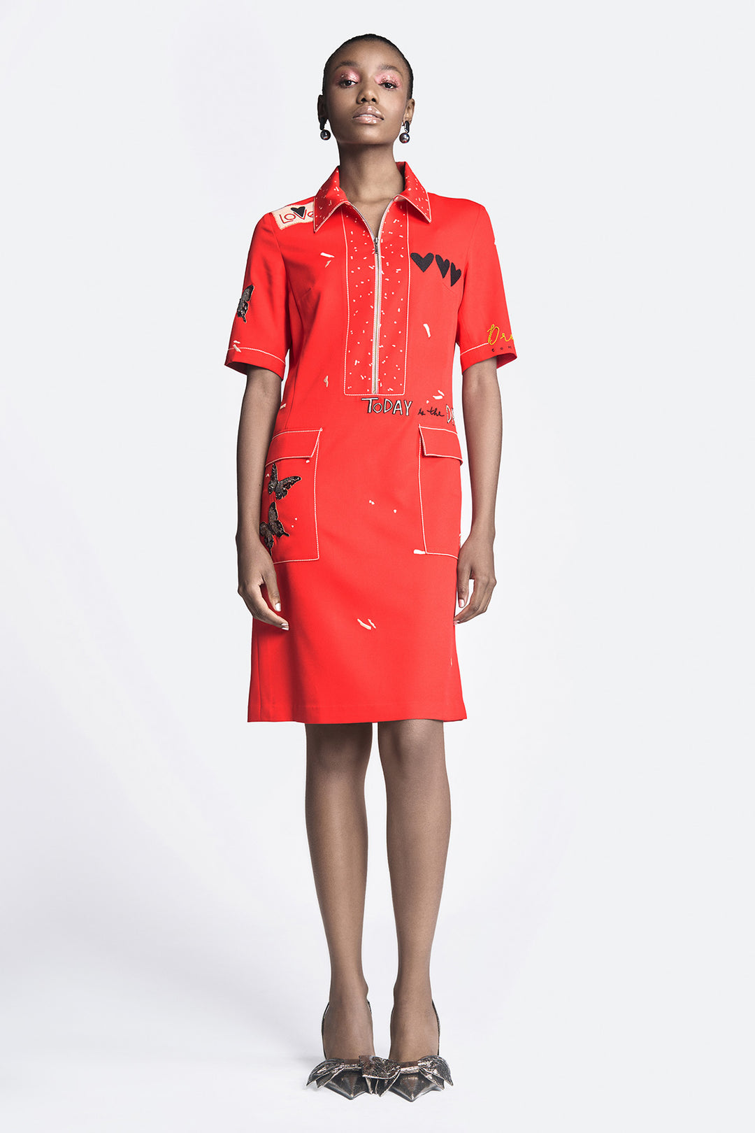Dreams Panelled Shift Dress