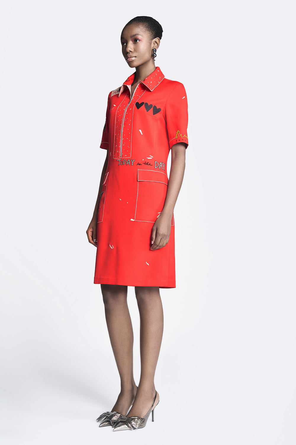 Dreams Panelled Shift Dress