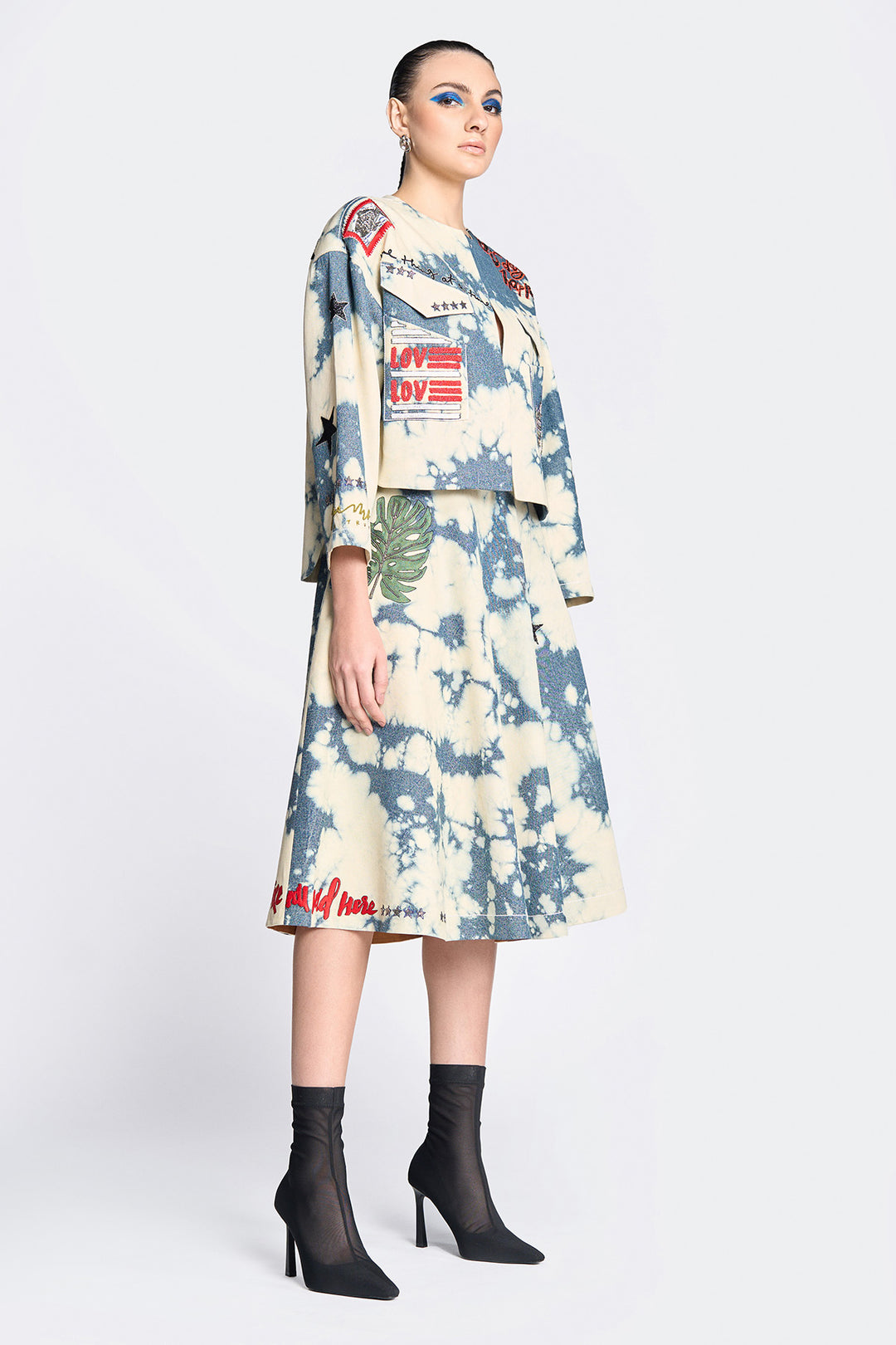 Circular Skirt of (Fish Patch Jacket)