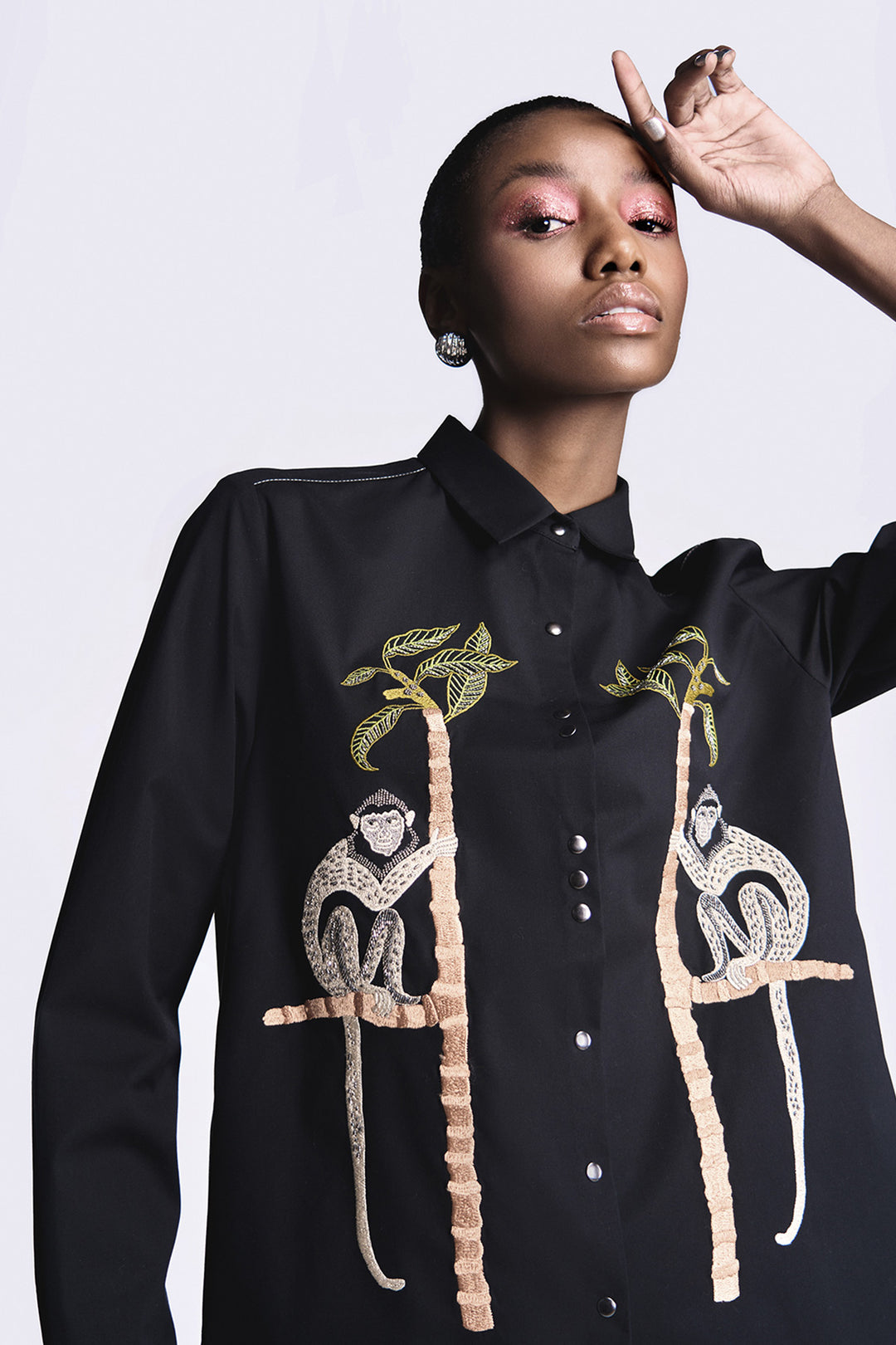 Monkey on a Tree High Low Shirt