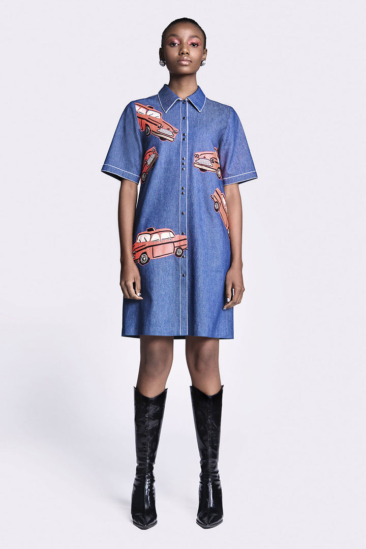 Taxi Shift Dress