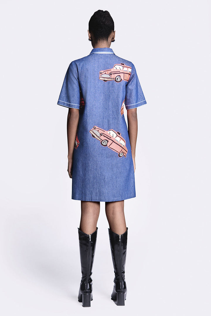 Taxi Shift Dress