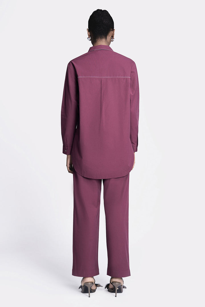 Colourful Lotus Baggy Shirt