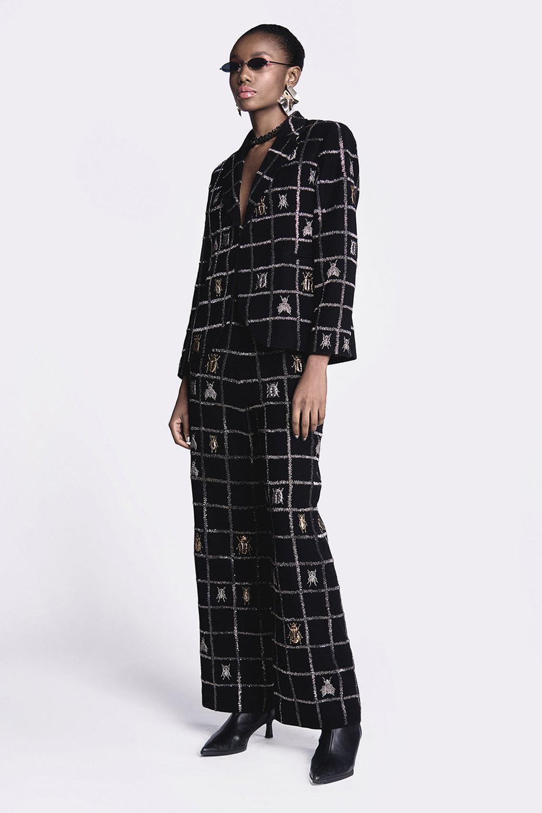 Straight Pants of (Insect Blazer)