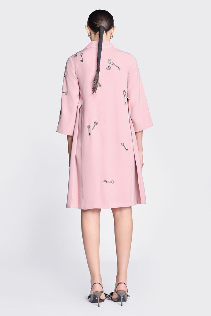 Precious Keys Panelled Waist Dress