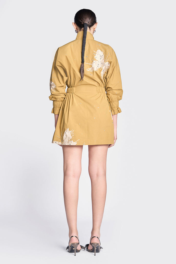 Butterfly Splashes Jacket Dress