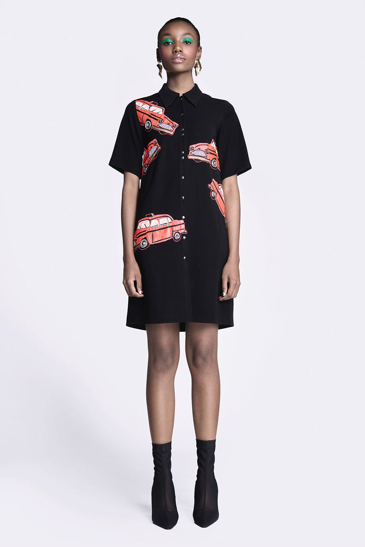 Taxi Shift Dress