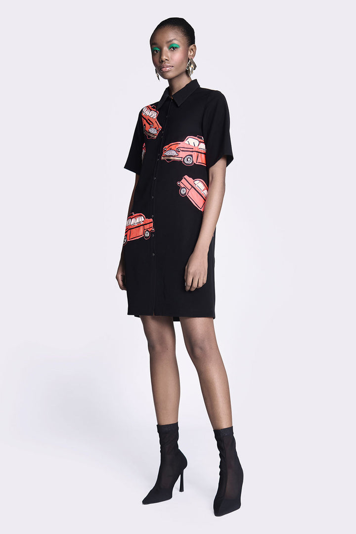 Taxi Shift Dress