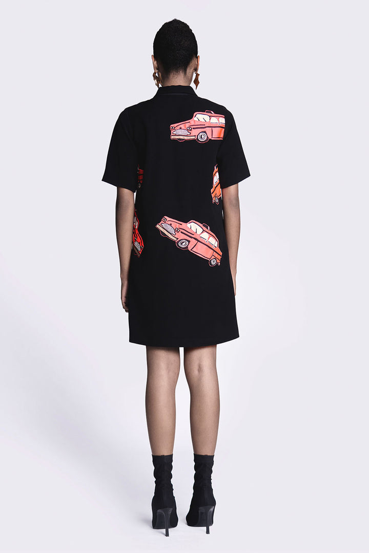 Taxi Shift Dress