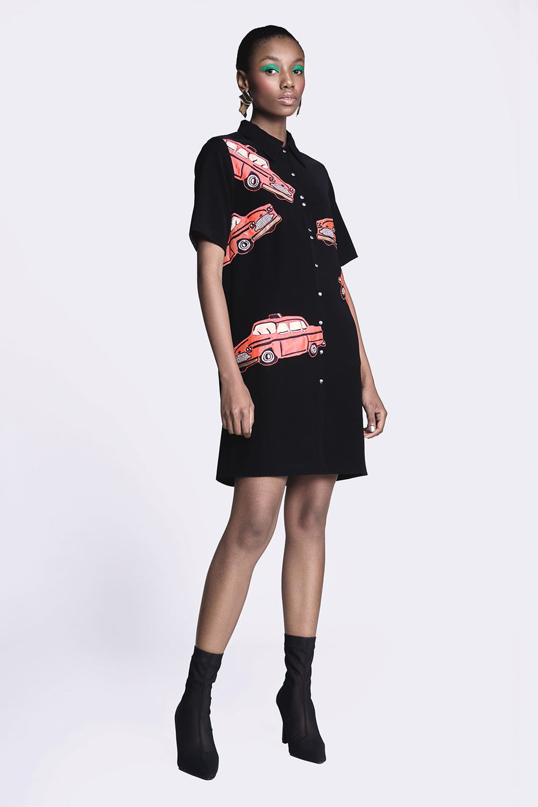 Taxi Shift Dress