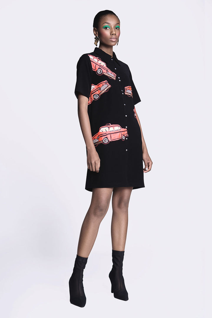 Taxi Shift Dress