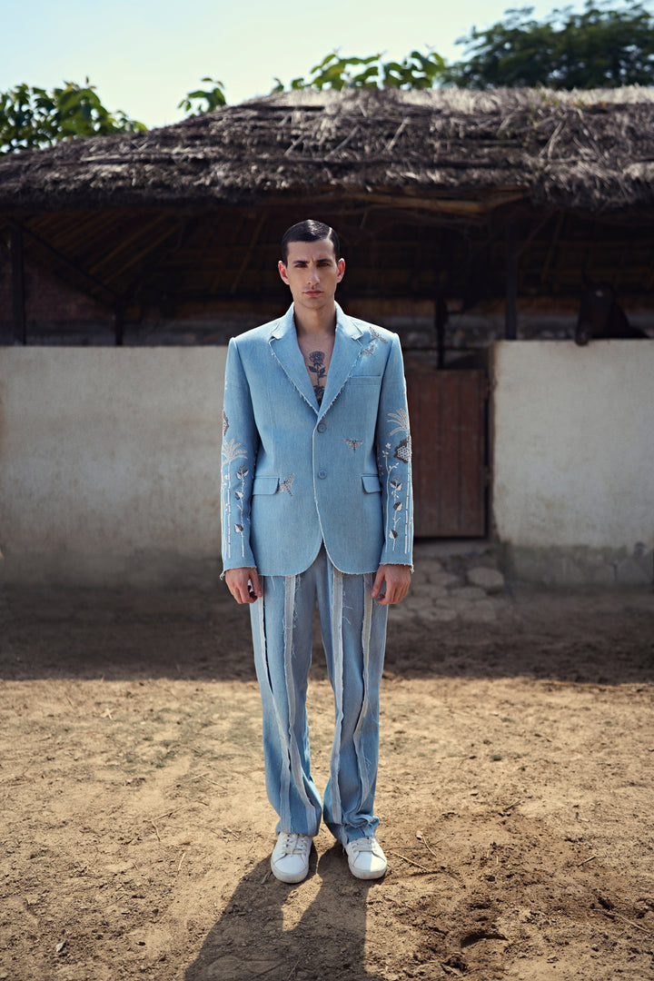 PANTS OF (TROPICAL FOREST BLAZER)