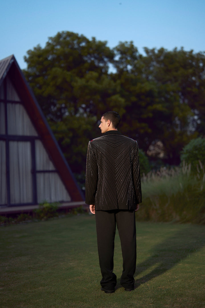 STRAIGHT PANTS OF (UNAPOLOGETIC RAYS BLAZER)