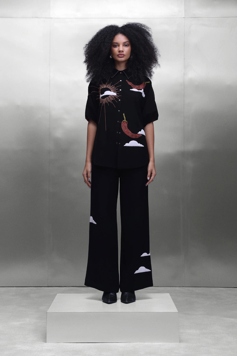 SUN AND SPICE BOXY SHIRT