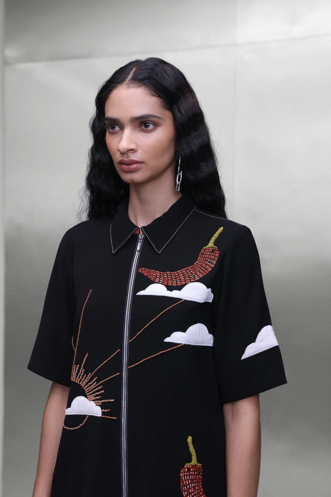 SUN AND SPICE SHIFT DRESS