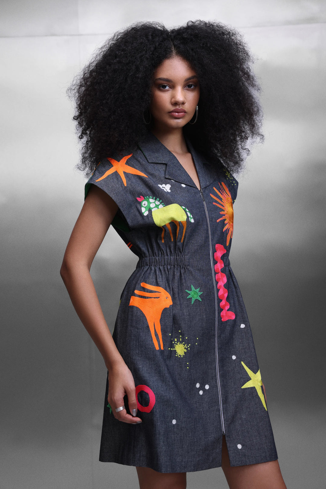 KIDOODLE ROBE DRESS