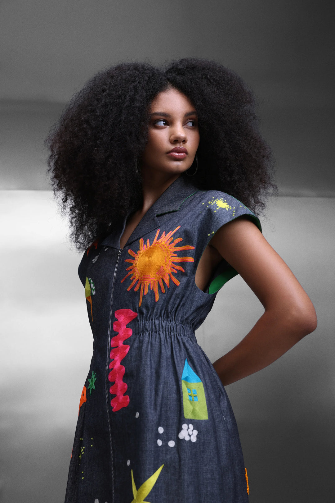 KIDOODLE ROBE DRESS