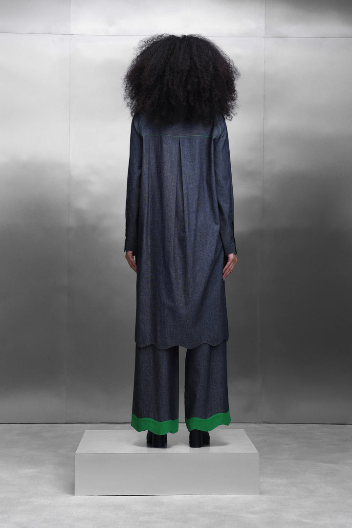 KIDOODLE RAGLYAN SLEEVE LONG SHIRT DRESS