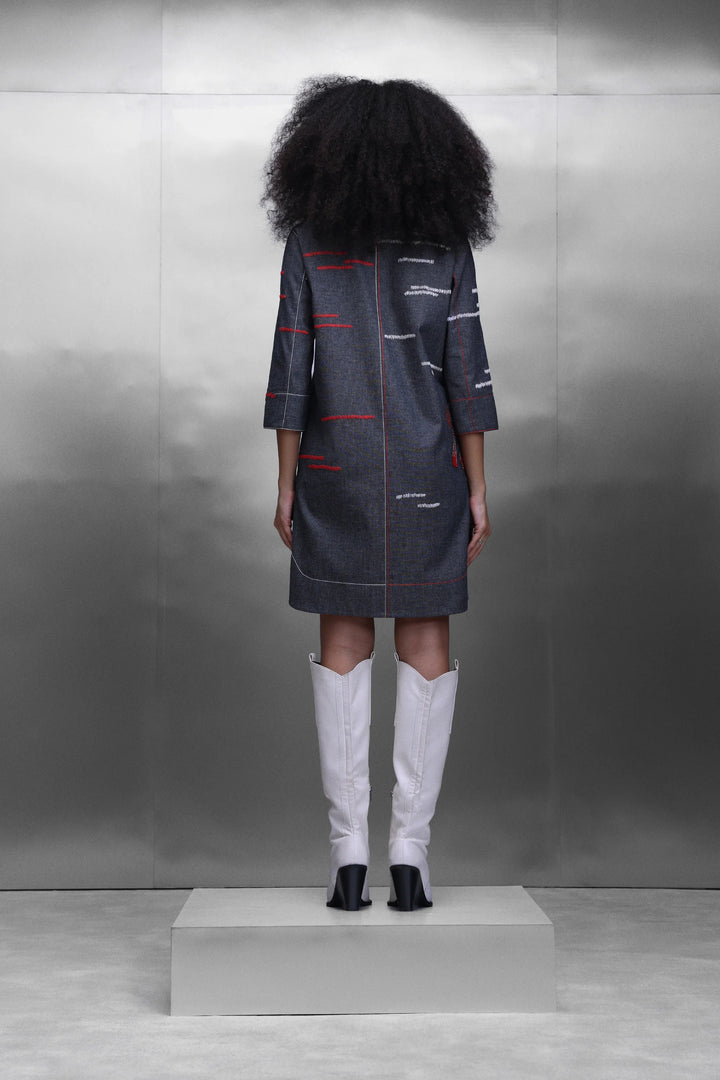 ODDFISH SHACKET DRESS