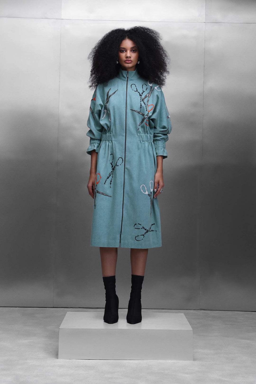 SCISSORS JACKET DRESS