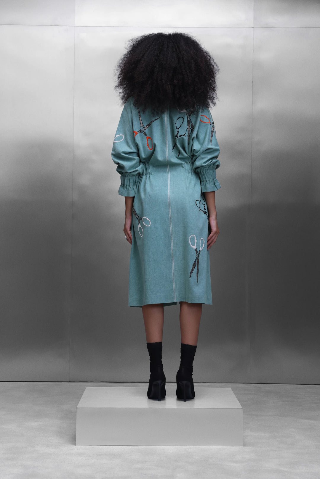 SCISSORS JACKET DRESS